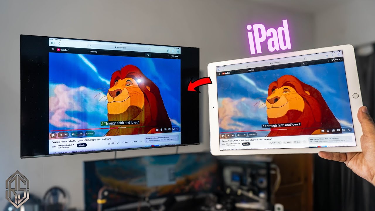 How to Screen Mirror Apple iPad to TCL or any Android TV | Wireless iPad Display - (Free & Wireless)