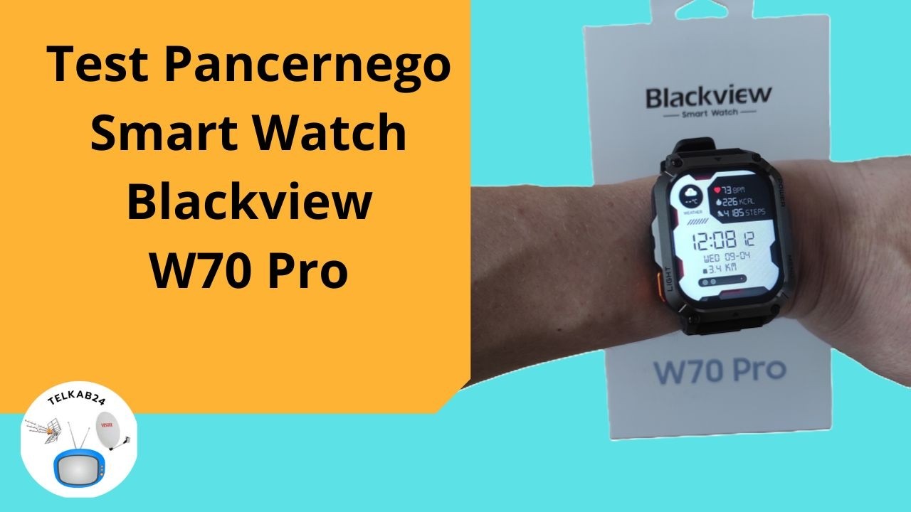 Szukasz taniego pancernego SmartWatch ?  –Test  Blackview W70 Pro na granicy wytrzymałości!