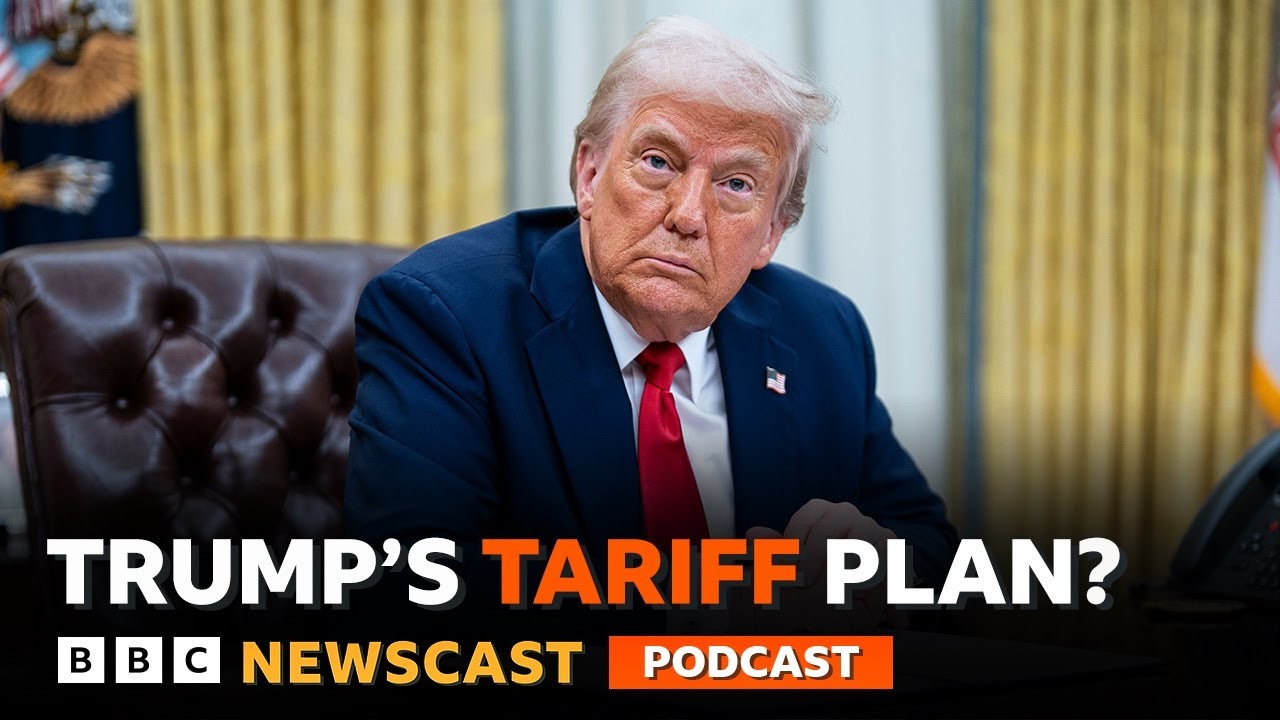 How is the UK and the rest of the world preparing for President Trump's tariff plan? | BBC Newscast
