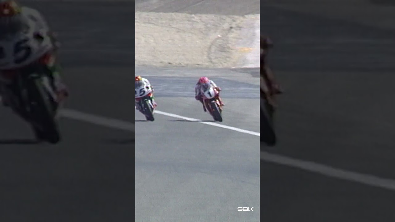 FOGARTY vs EDWARDS 🤏 at Monza in 1999 🏁| #WorldSBK