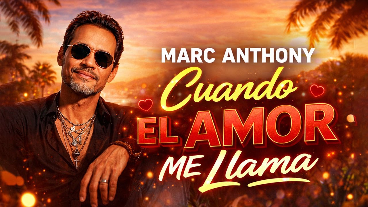 Marc Anthony | Cuando El Amor Me Llama | Latin Romantic Salsa | Emotional Love Song