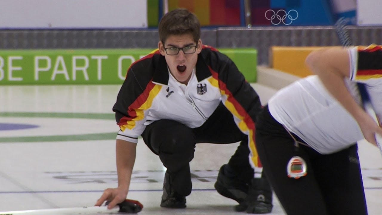 All the Curling action - Innsbruck 2012 Mixed Curling Red Group Session 6