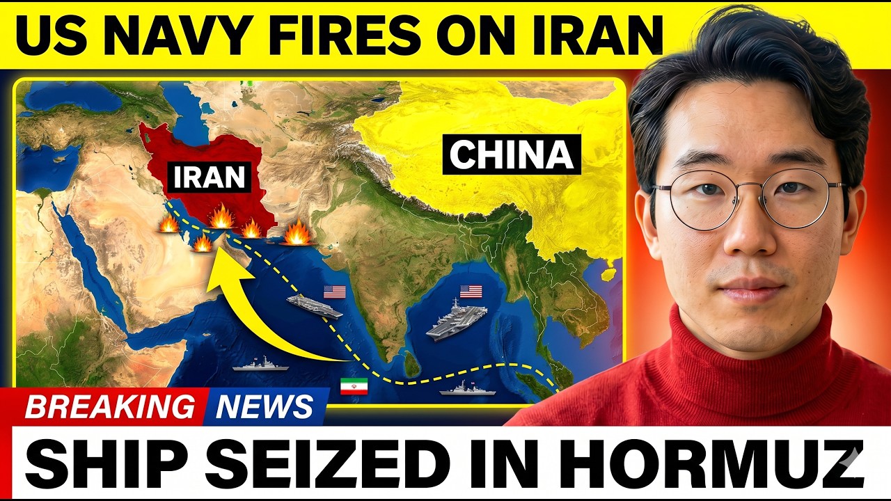 US Navy Opens Fire & Captures Iranian Ship in Hormuz &mdash; Tehran Calls It Piracy, Threatens Escalation!