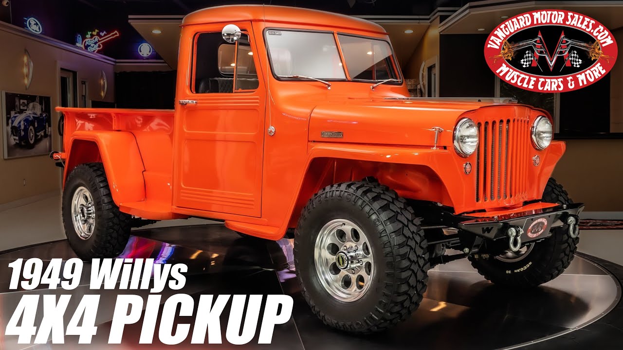 1949 Willys Pickup Restomod For Sale Vanguard Motor Sale 