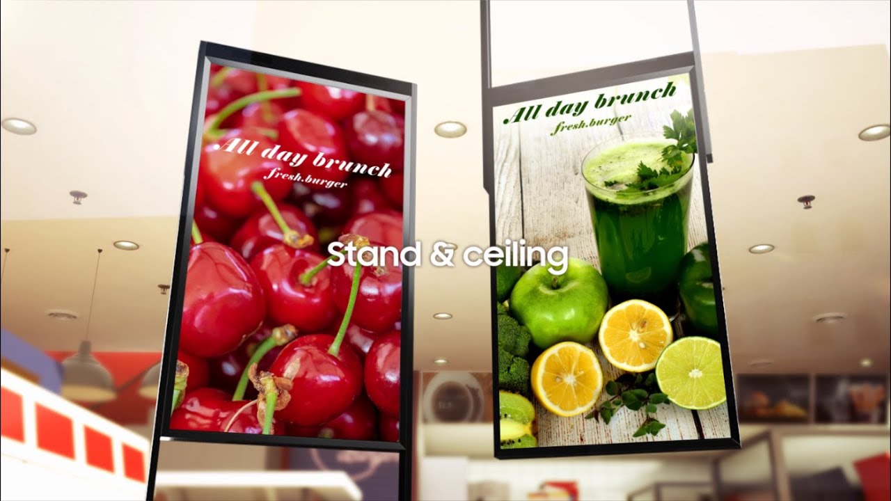 Samsung Semi-outdoor Signage: Brilliance by Design