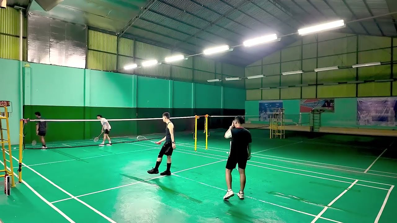 BADMINTON FUN (PB BERSAMA) Koston/Jojo vs Hanes/Dimass