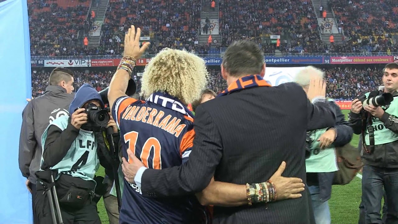 L'Hommage du MHSC à Carlos Valderrama