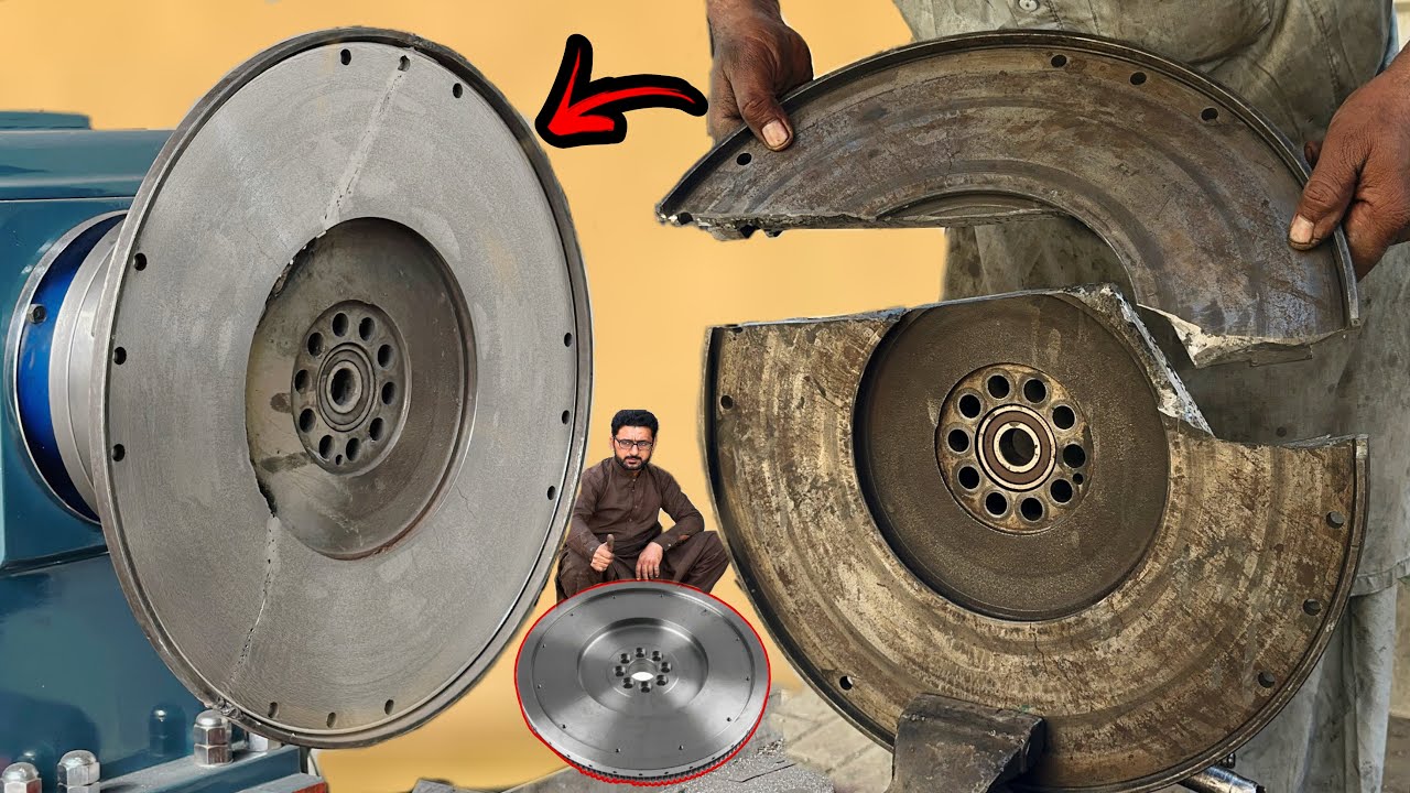 Impressive Process To Repair Your Broken Truck Clutch Finger Flywheel Durably And Efficiently