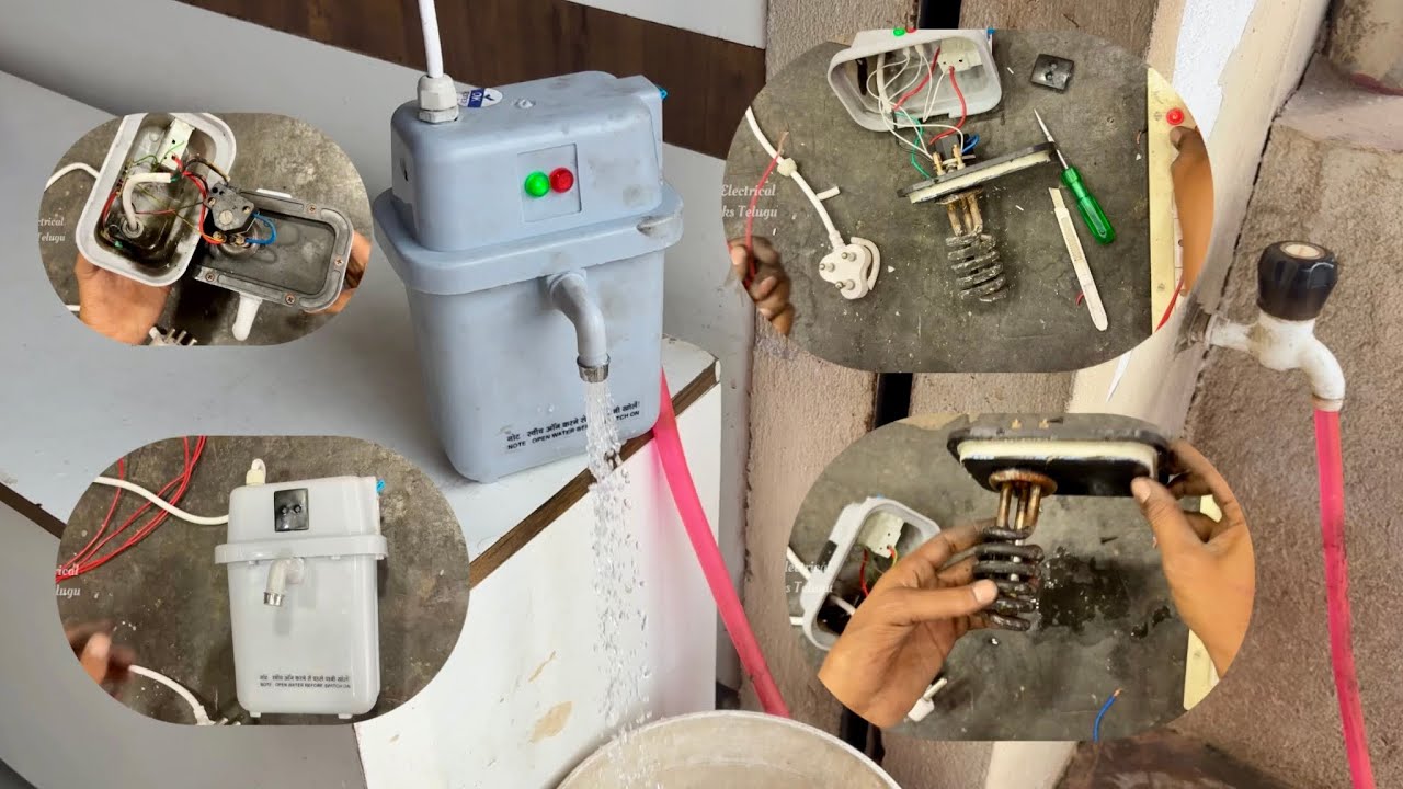 Instant Geyser wiring / Instant Geyser wiring connection #instantgeyser 