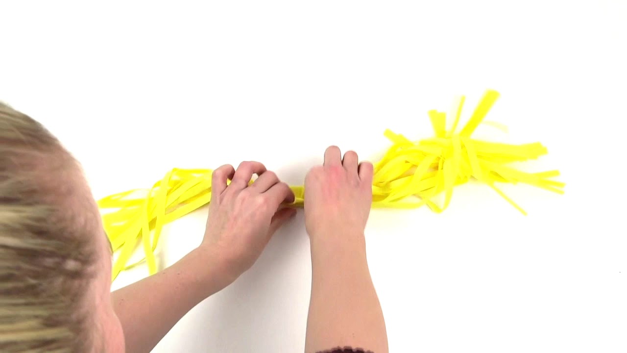 How To Assemble A Tassel For A Tassel Garland