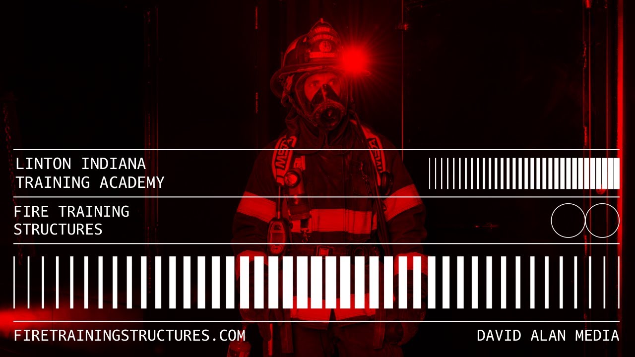 Fire Training Structures training exercise with the Linton Fire Department. #firefightingtraining