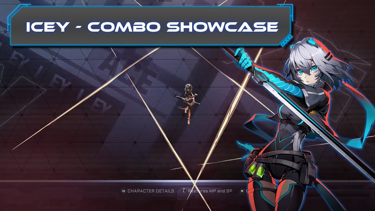 Icey - Combo Showcase | Blazblue Entropy Effect