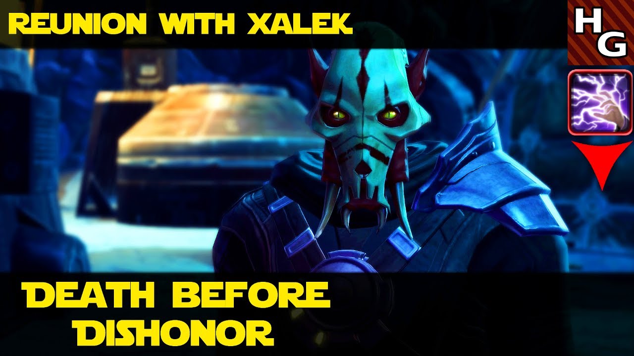 SWTOR KotFE ► Xalek Reunion [Death Before Dishonor] ► Sith Inquisitor [Dark Male]