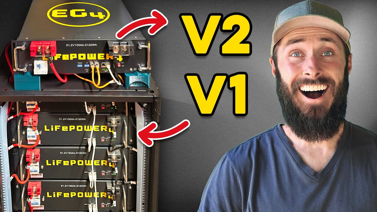 Adding EG4 LifePower4 V2 Battery to My Existing V1 Stack