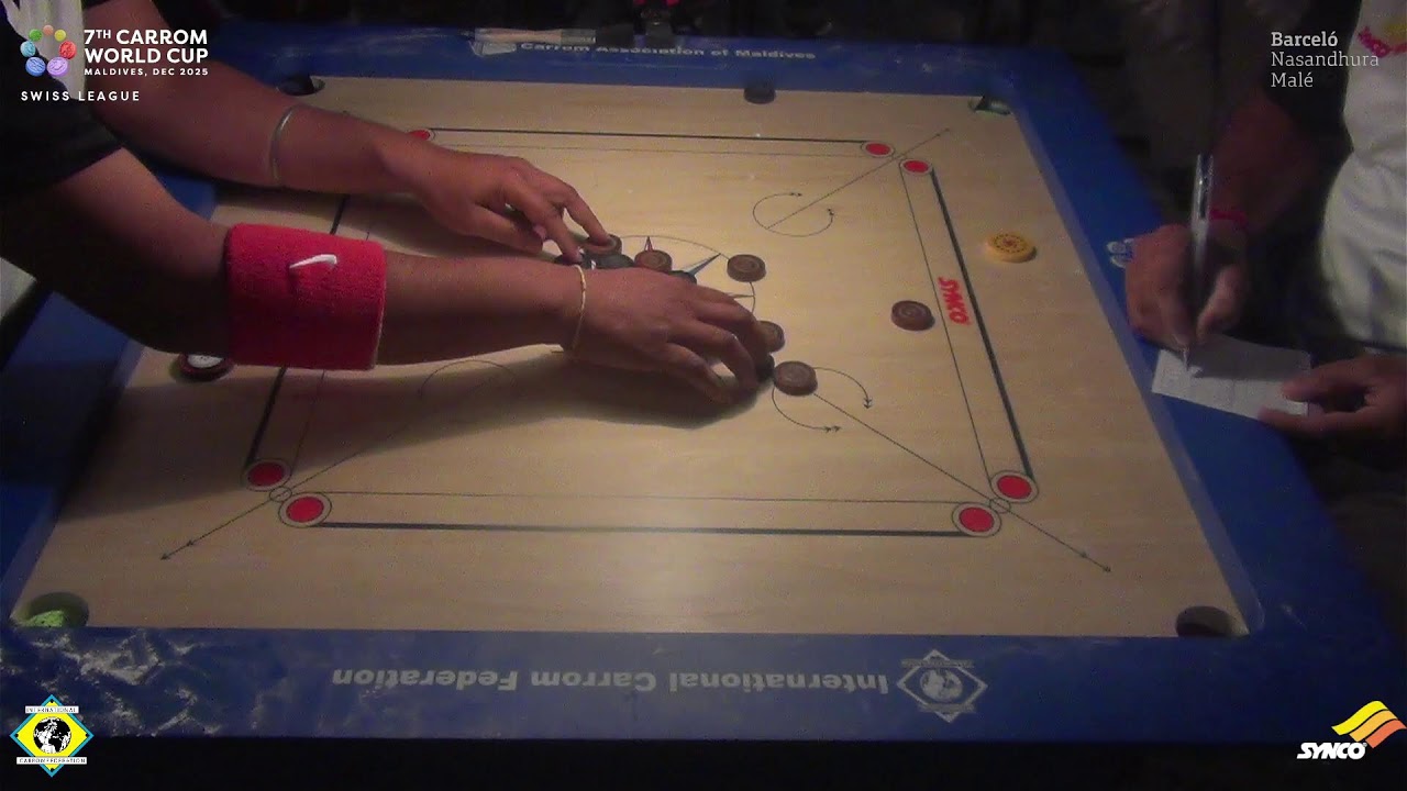 ADITYA .S VS K. SRINIVAS |7th Carrom World Cup 2025