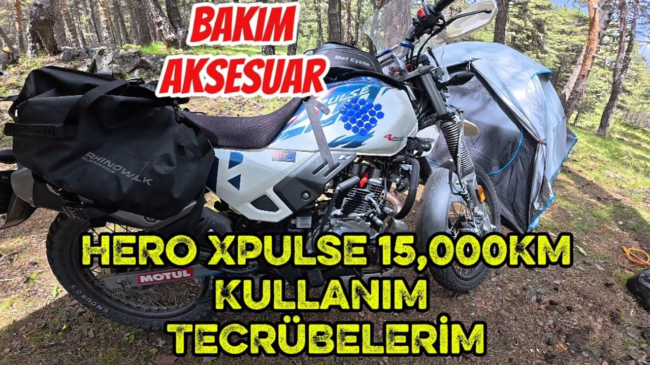 HERO XPULSE 2004V 15,000 KM KULLANIM VE TECRÜBELERİM