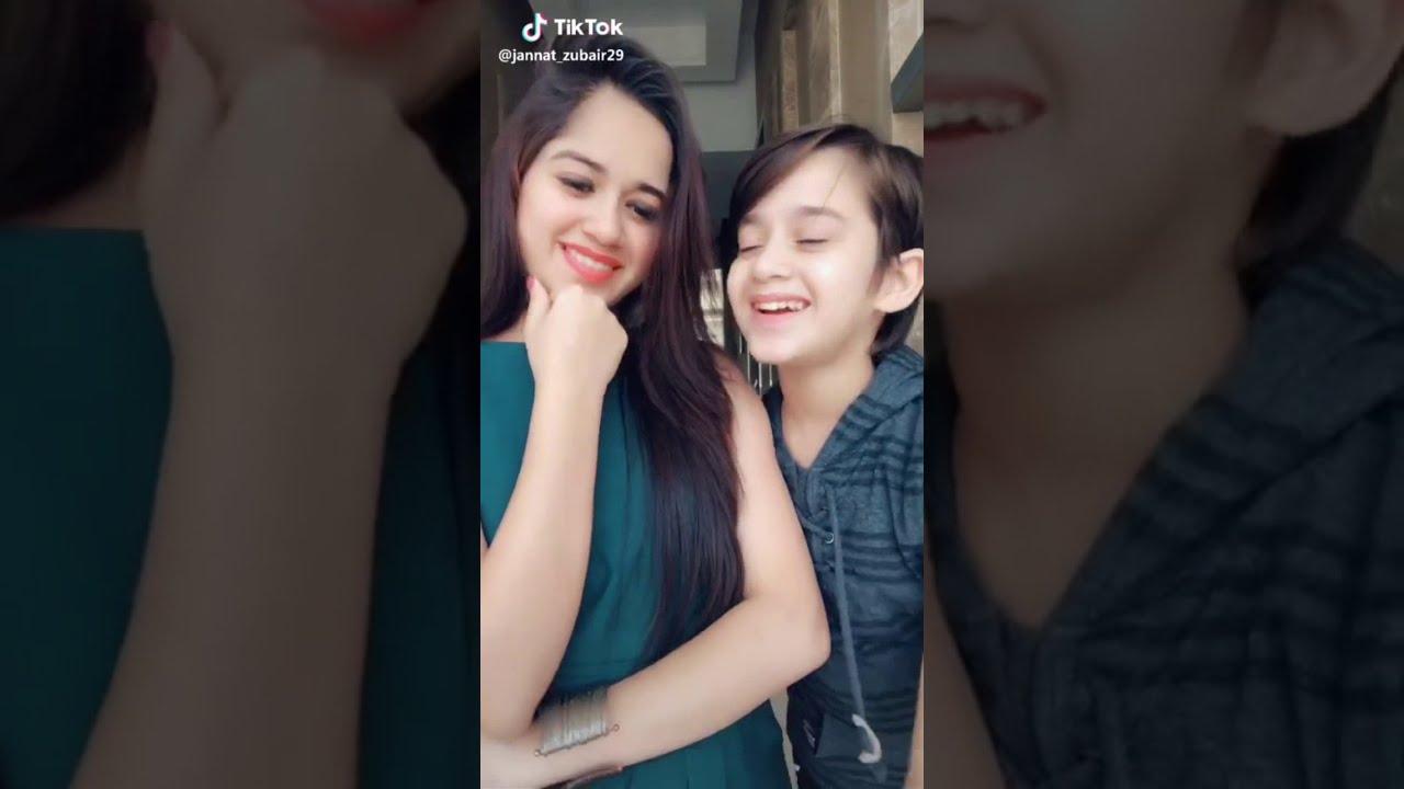 Ayaan zubair and jannat zubair tiktok videos #2