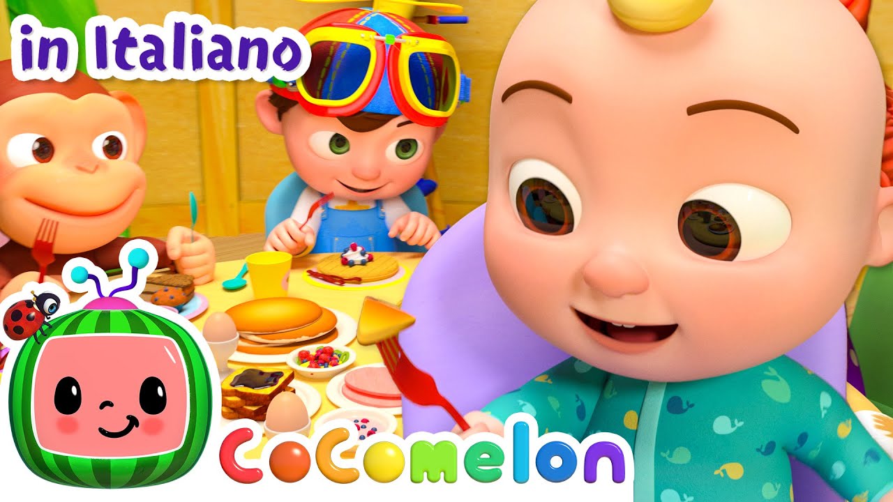 La canzone della colazione | CoComelon Italiano - Canzoni per Bambini