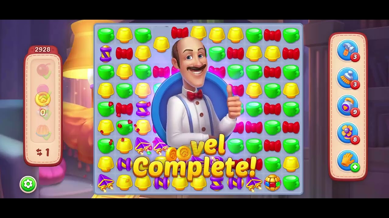 Homescapes Knight's Race | Levels 2924 - 2938