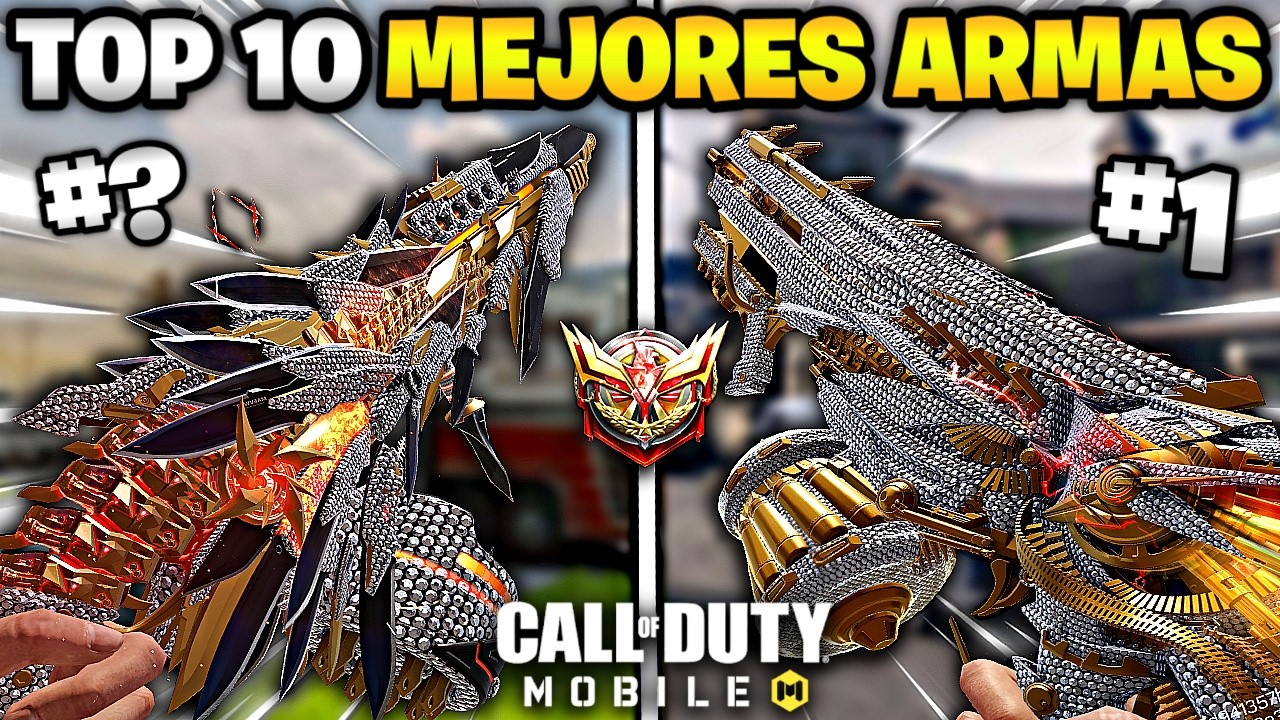 LAS 10 MEJORES ARMAS PARA RANKED EN LA NUEVA TEMPORADA COD MOBILE / NUEVA TEMPORADA 3 COD MOBILE....