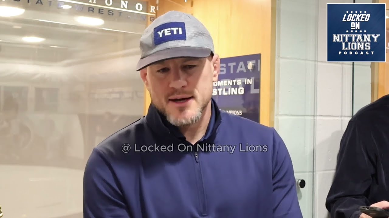 Cael Sanderson Talks Final Ohio State Thoughts, Penn State Wrestling Seniors, Levi Haines' Impact