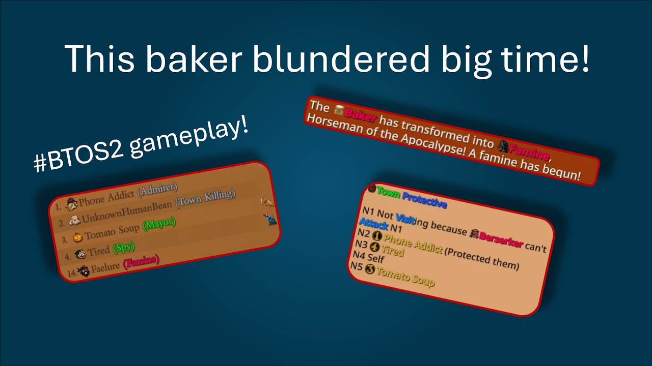 The Baker made ATT hunt VERY easy - #btos2 Better Town Of Salem 2 #15