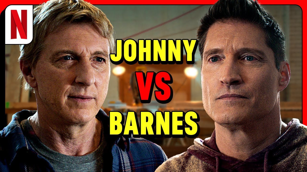Johnny Lawrence X Mike Barnes: luta ÉPICA | Cobra Kai | Netflix Brasil
