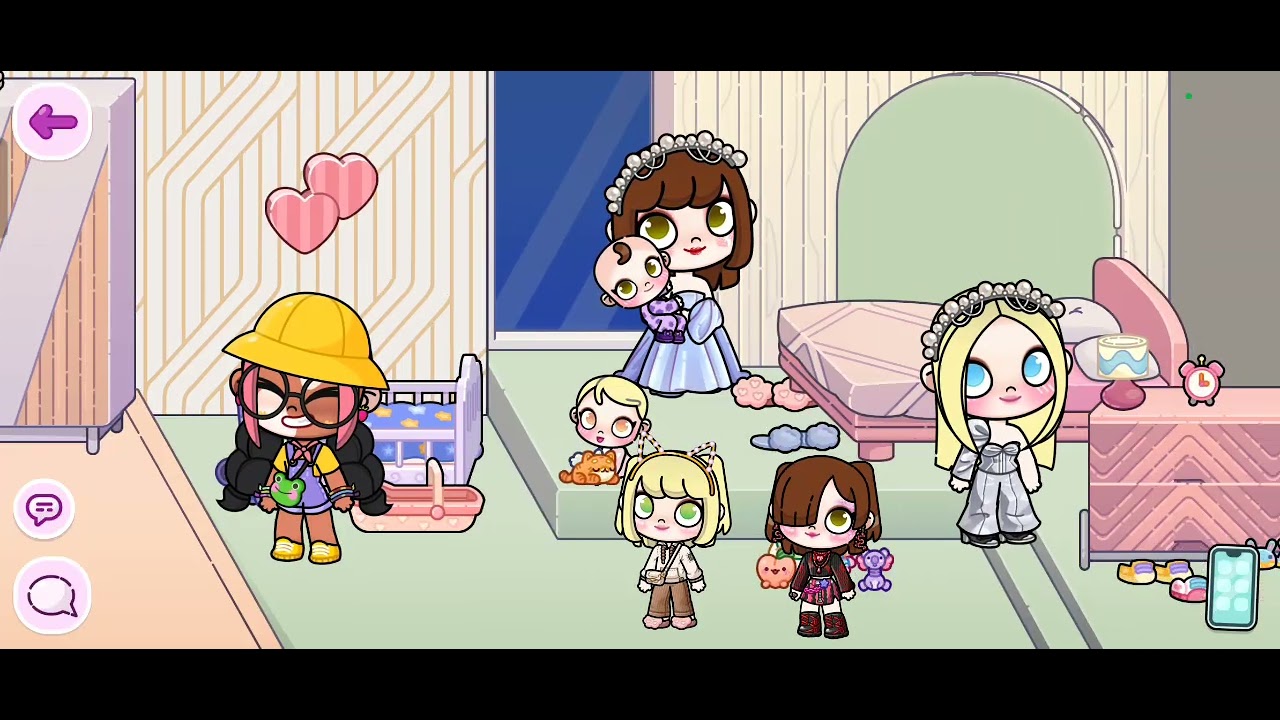 Our babies survive the CRAZIEST MAIDS help😭😮😨 (multiplayer mode) (avatar world with Ella)