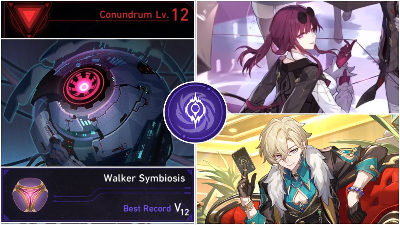 Gold and Gears Lv. 12 Full Run - Kafka  x Aventurine & Nihility Path/Walker Symbiosis  Dice