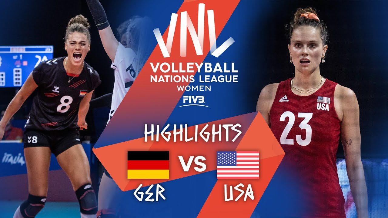 GER vs. USA - Highlights Week 3 | Women's VNL 2021