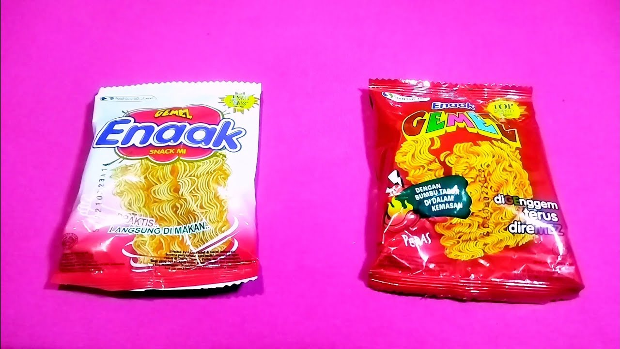 ASMR. ALL ABOUT NOODLE SNACKS FROM INDONESIA. MIE KREMES.