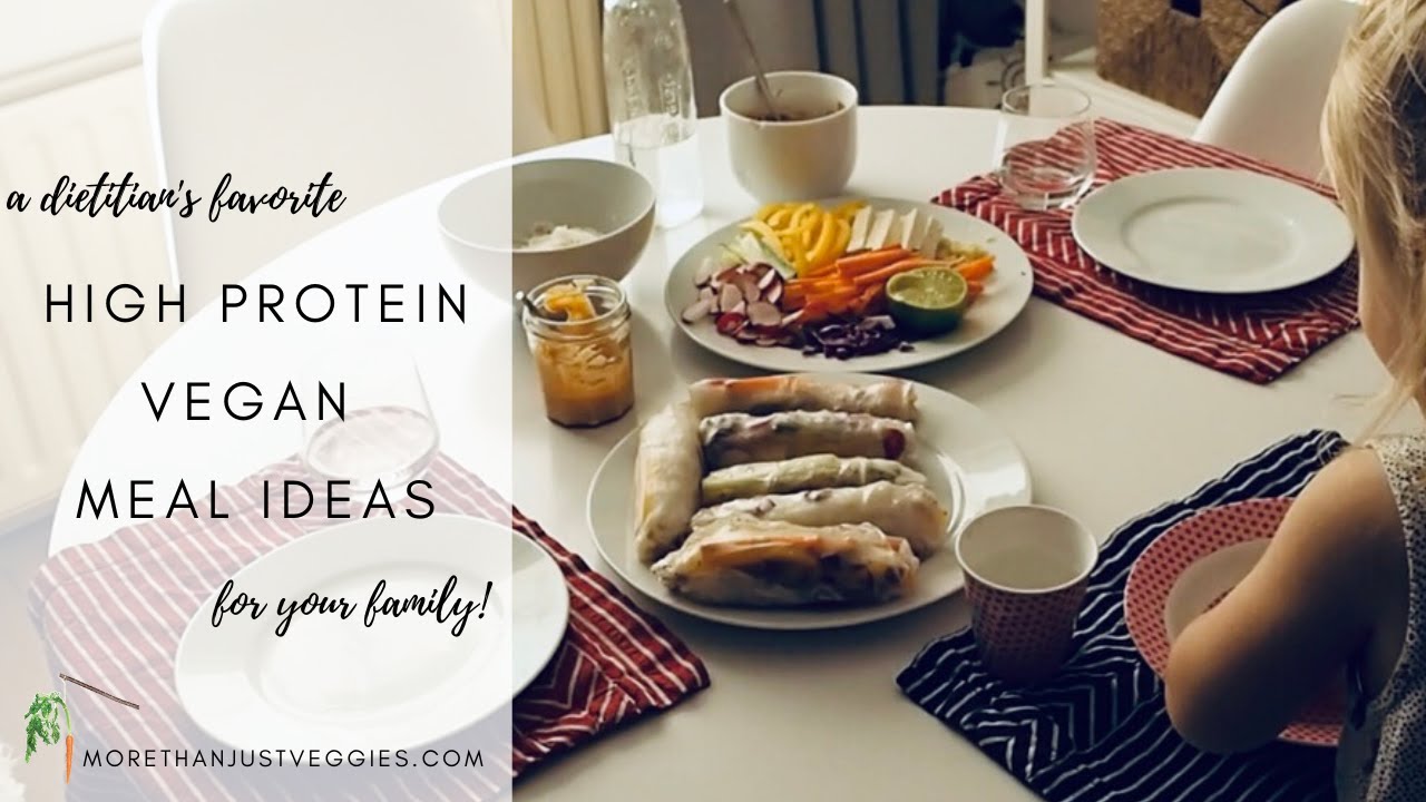 HIGH PROTEIN VEGAN MEALS ● Why they're worth the effort!