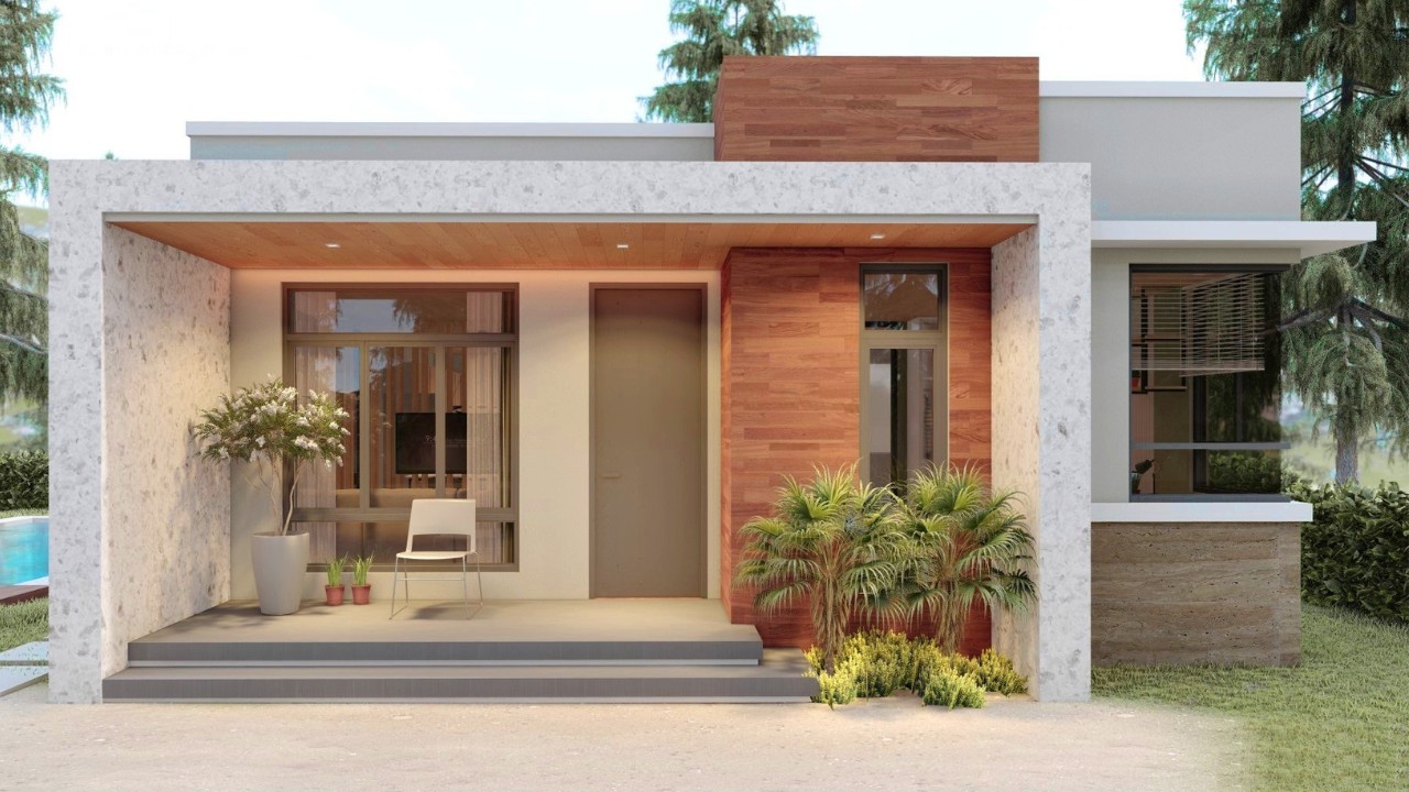 58 CASAS COM TELHADO EMBUTIDO
