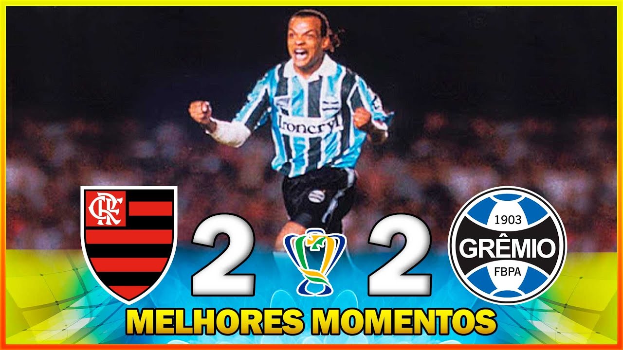FLAMENGO 2 x 2 GRÊMIO● MELHORES MOMENTOS ● COPA DO BRASIL 1997 ● FINAL ● JOGO 02