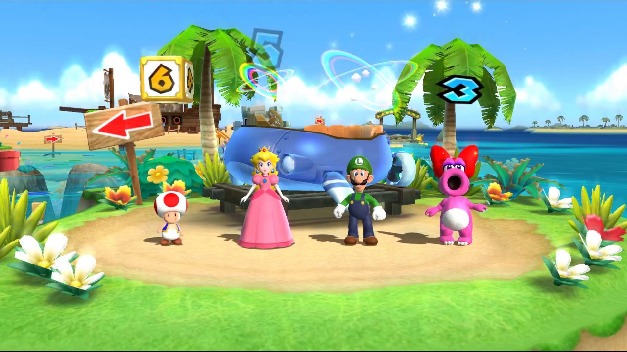 Mario Party 9 Blooper Beach Party #43 (Player Master Difficult) Mario Gaming