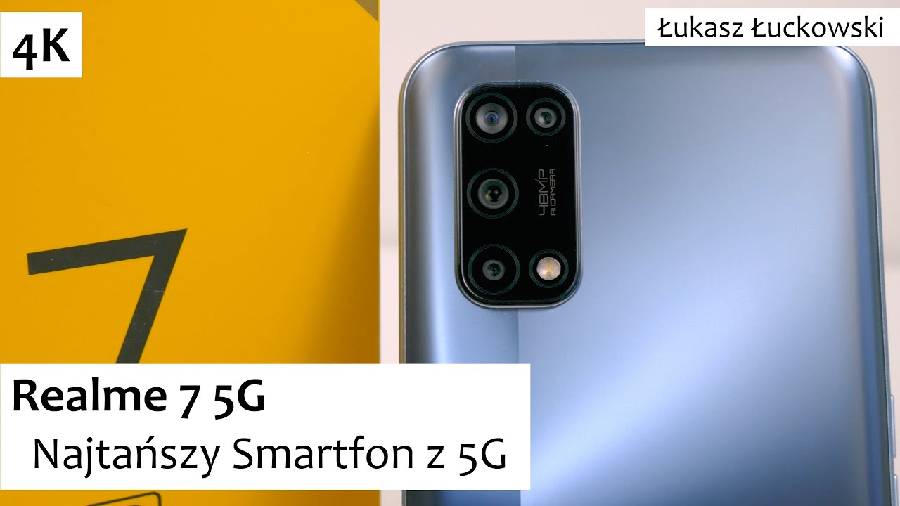Realme 7 5G Najtańszy smartfon z 5G | Pierwsze chwile