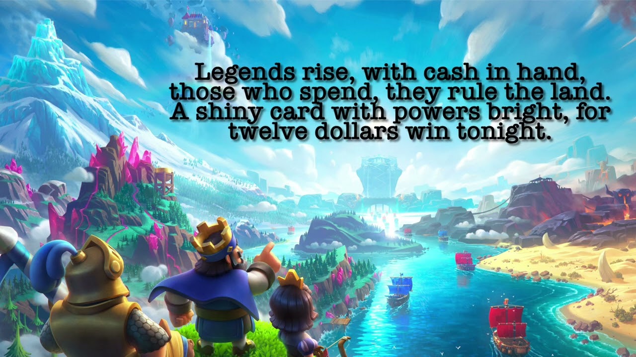 Clash Royale pay to win RAP SONG!