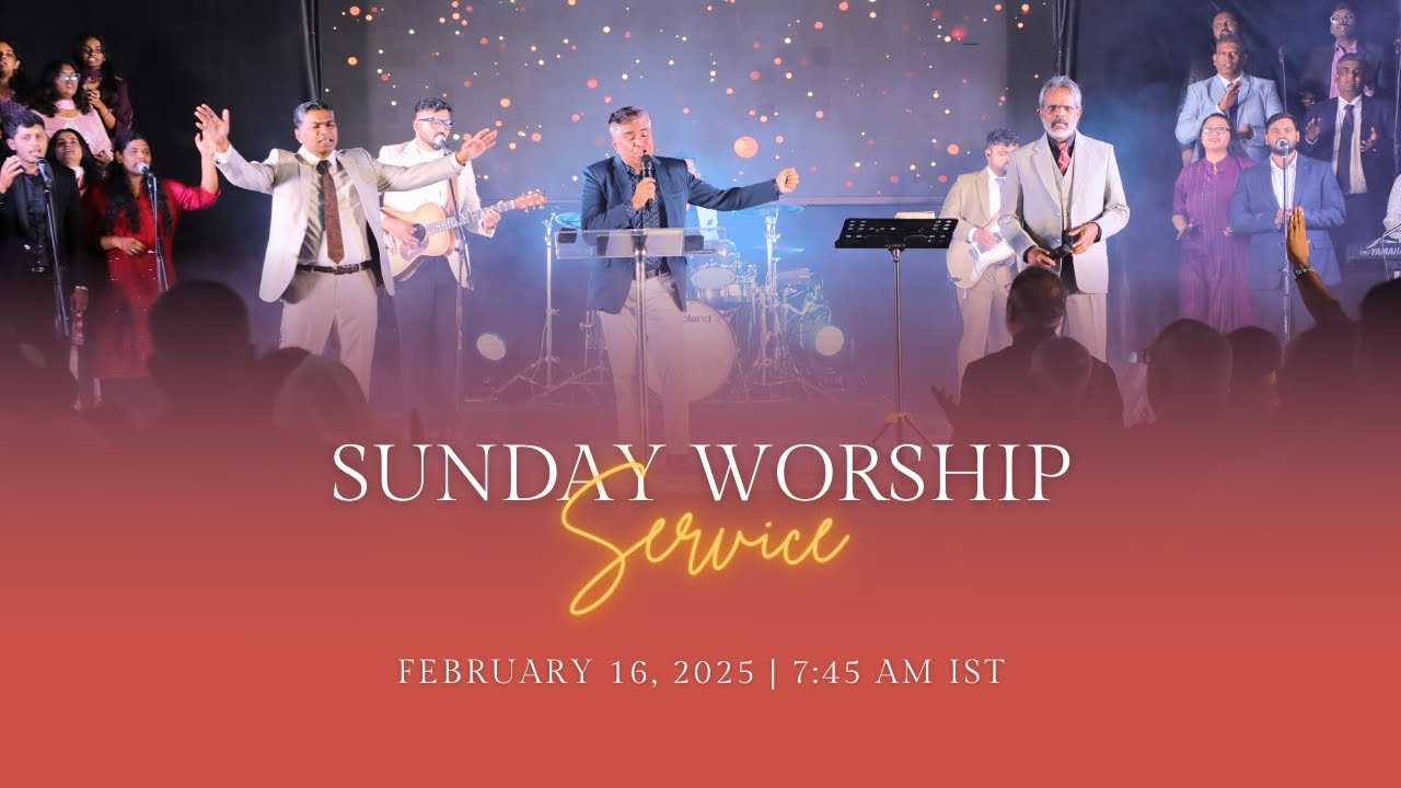 🔴 LIVE Sunday Service | Online Tamil Church Service | February 16, 2025