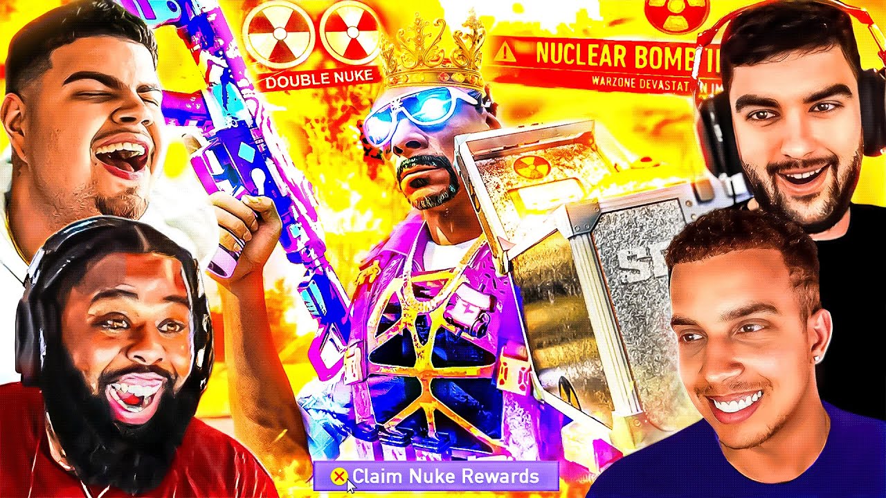 NUKE SQUAD DROPS A DOUBLE NUKE IN WARZONE..☢️