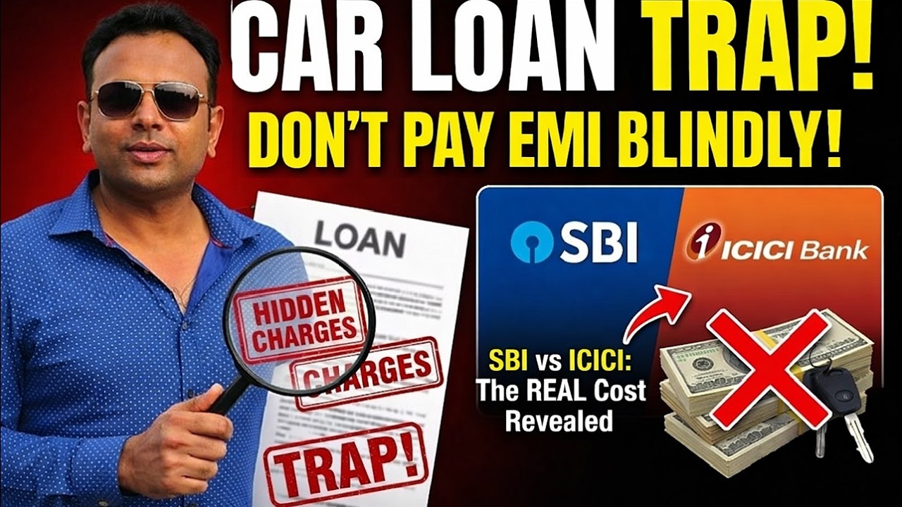 Car Loan Trap. Don't pay EMI blindly, The Hidden Charges in Car Loans !!