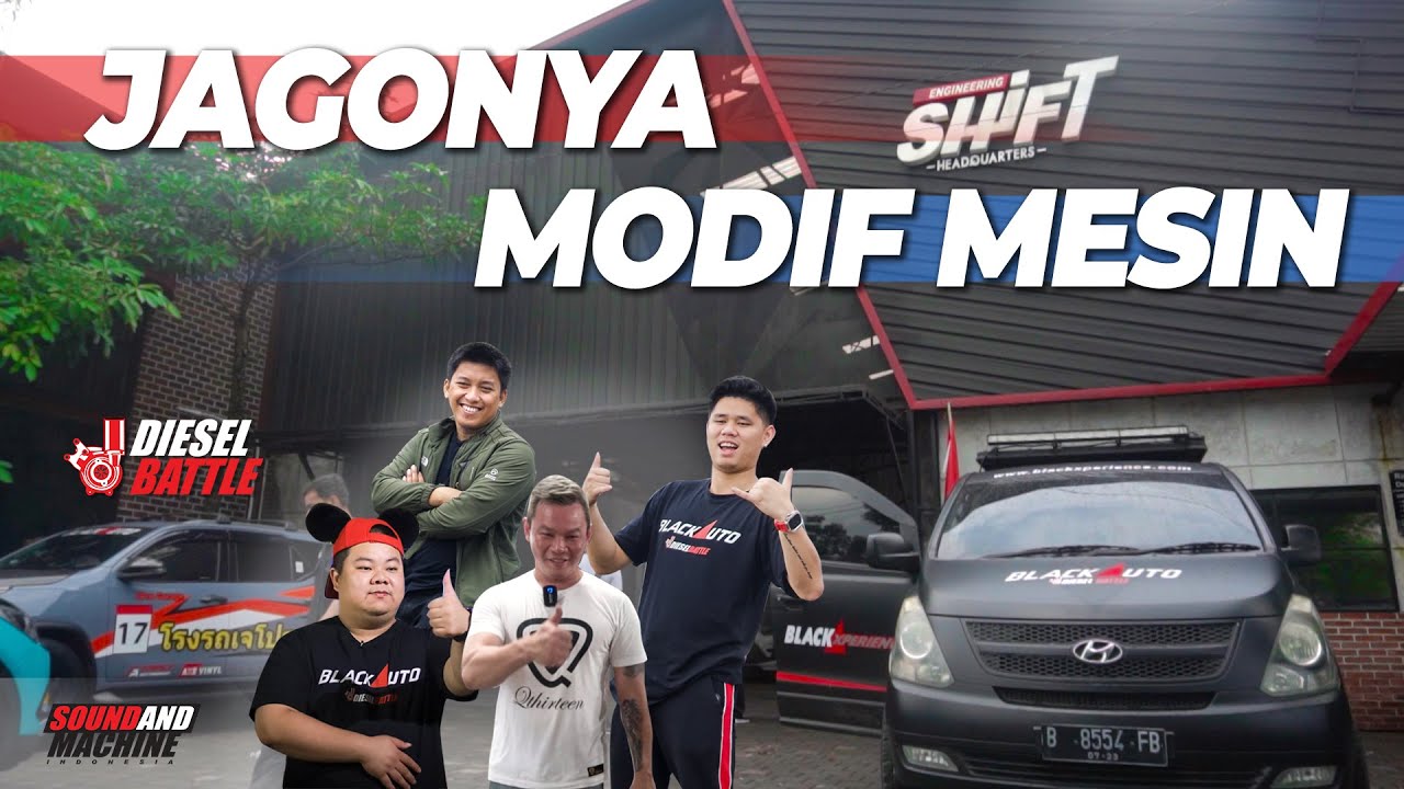Gerebek Bengkel Shift Engineering Yogyakarta | Behind The Scene ''Diesel Battle''