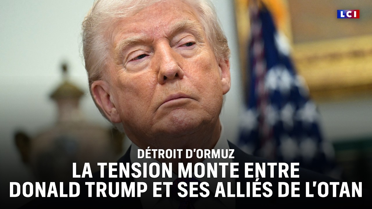 Détroit d'Ormuz : la tension monte entre Donald Trump et ses alliés de l'OTAN｜LCI