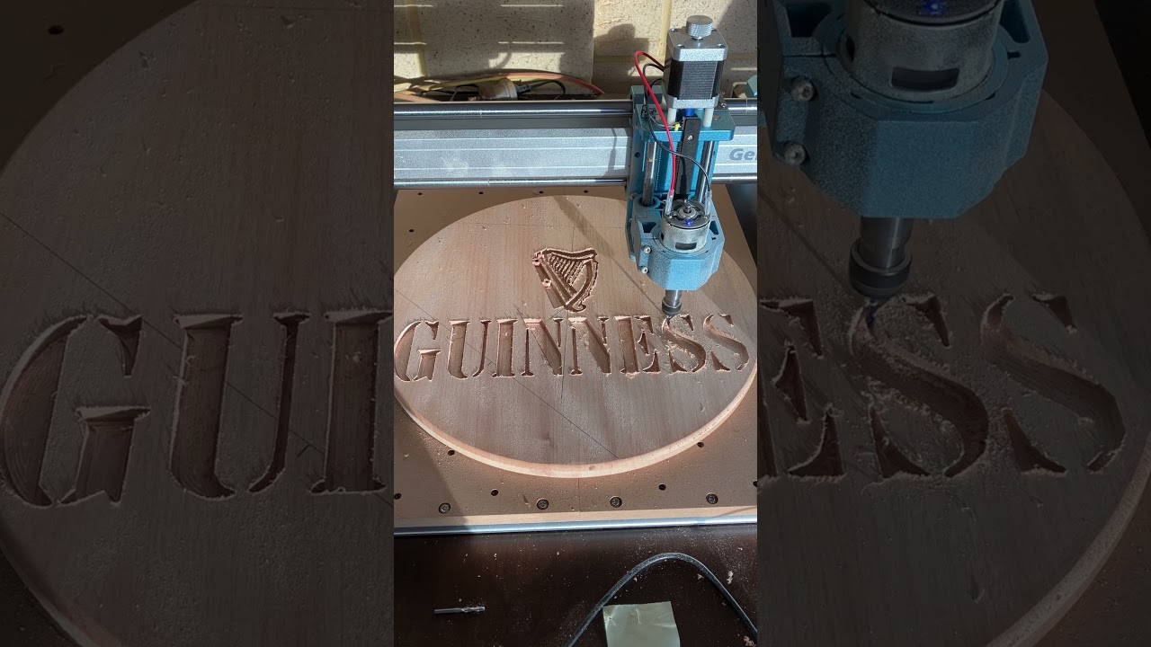 Guinness Bar sign 4040-pro CNC