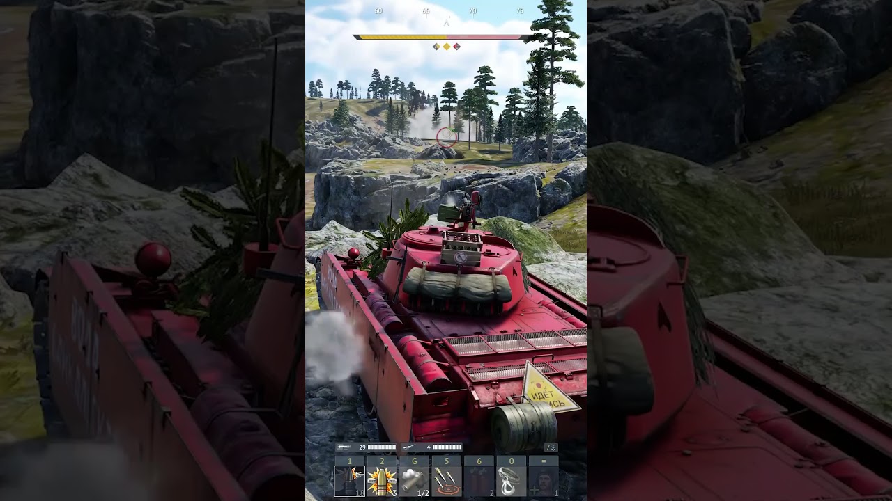 ПОЖИЛАЯ ТАНКИСТКА🤣 #warthunder