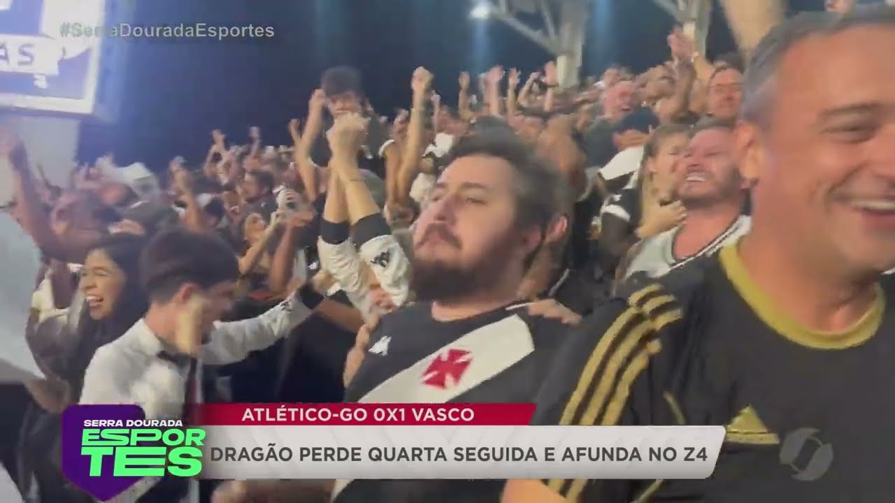 Torcida do Vasco invade Accioly e Atlético-GO perde em casa