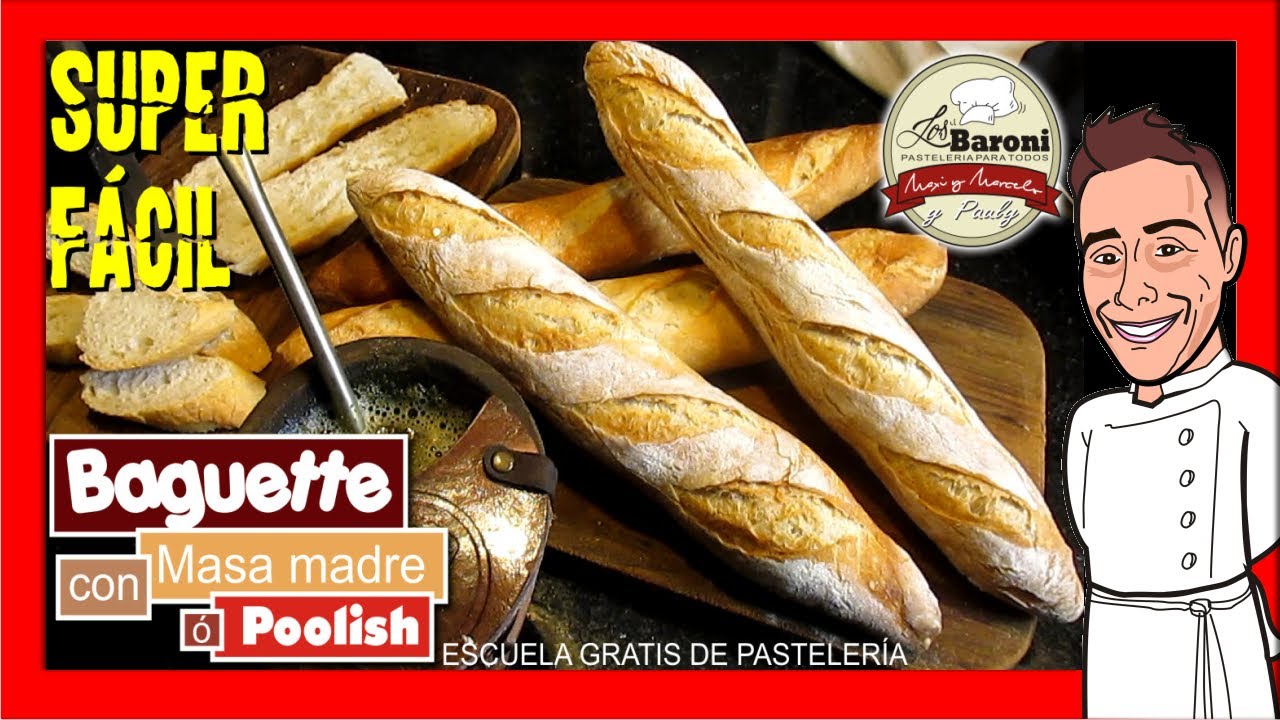ФРАНЦУЗСКИЙ ХЛЕБ БАУЕТ С МАССОВОЙ МАССОЙ ИЛИ БАССЕЙНОМ | LOS BARONI | BAGUETTE BREAD