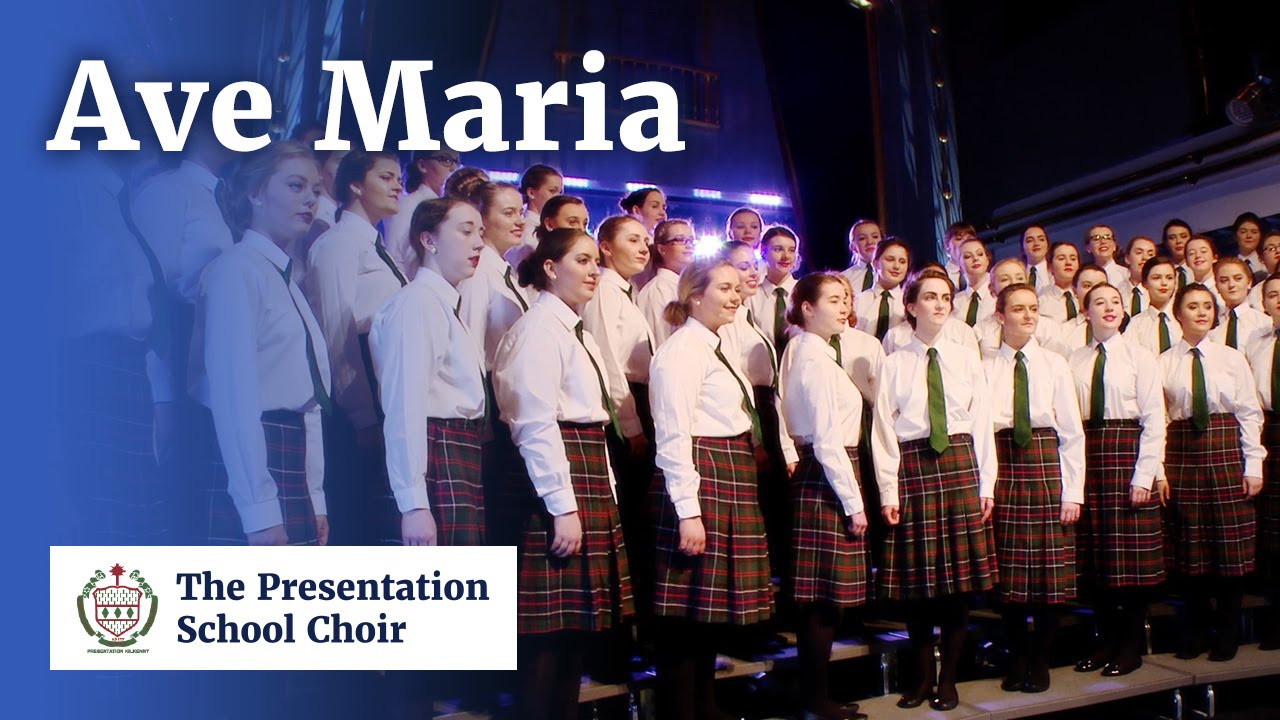 Ave Maria performed by the Presentation School Choir, Kilkenny
