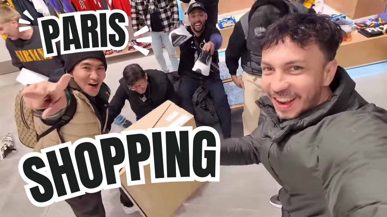 PARIS KASAMA SI BILLY CRAWFORD, BERNARD CLOMA, PINAG SHOPPING KAMI