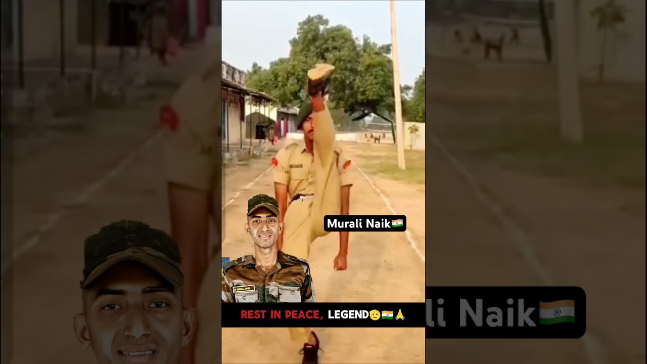 Murali Naik, the 25-year-old Indian jawan killed in Pakistan firing? 🥲🇮🇳🙏#indianarmy #army 🌹🌹