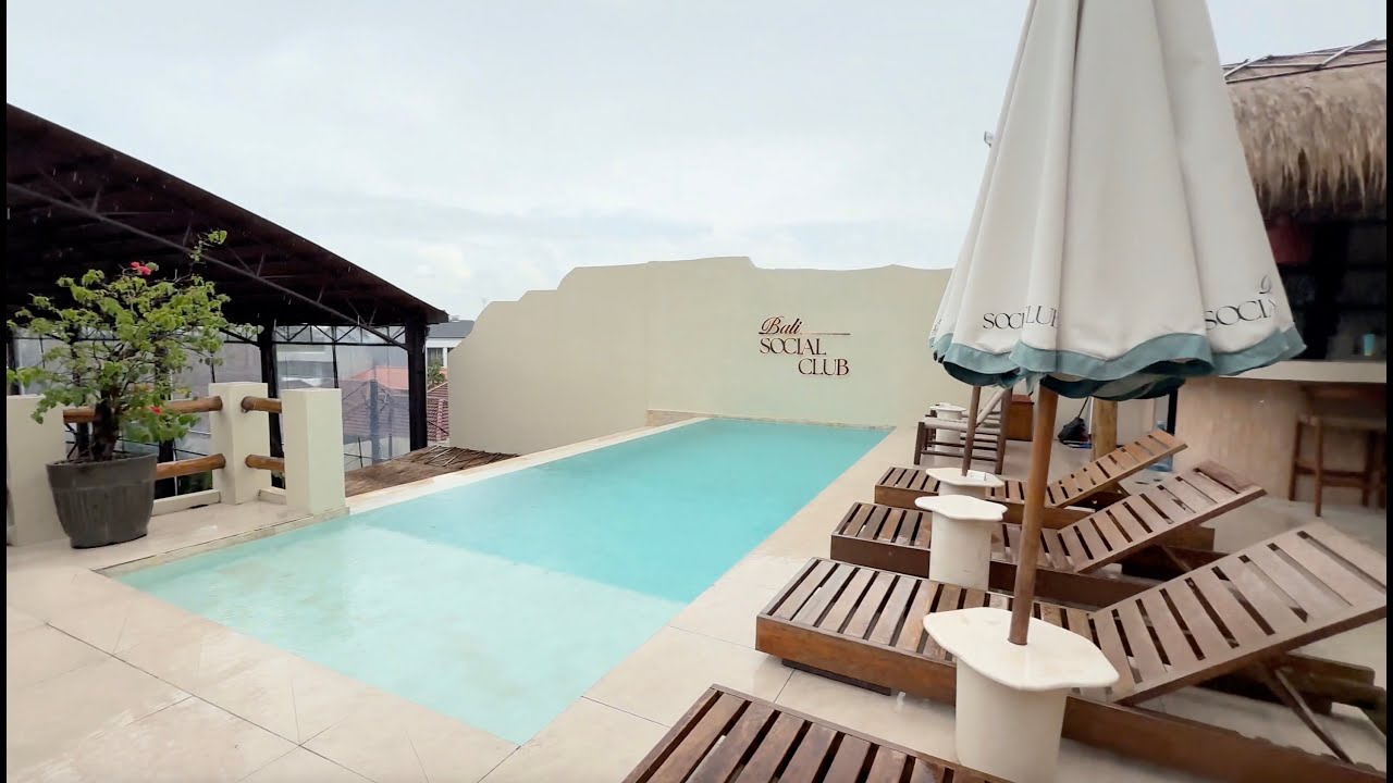 Bali Social Club Walkthrough | Luxury Gym & Club in Canggu Bali 🌴